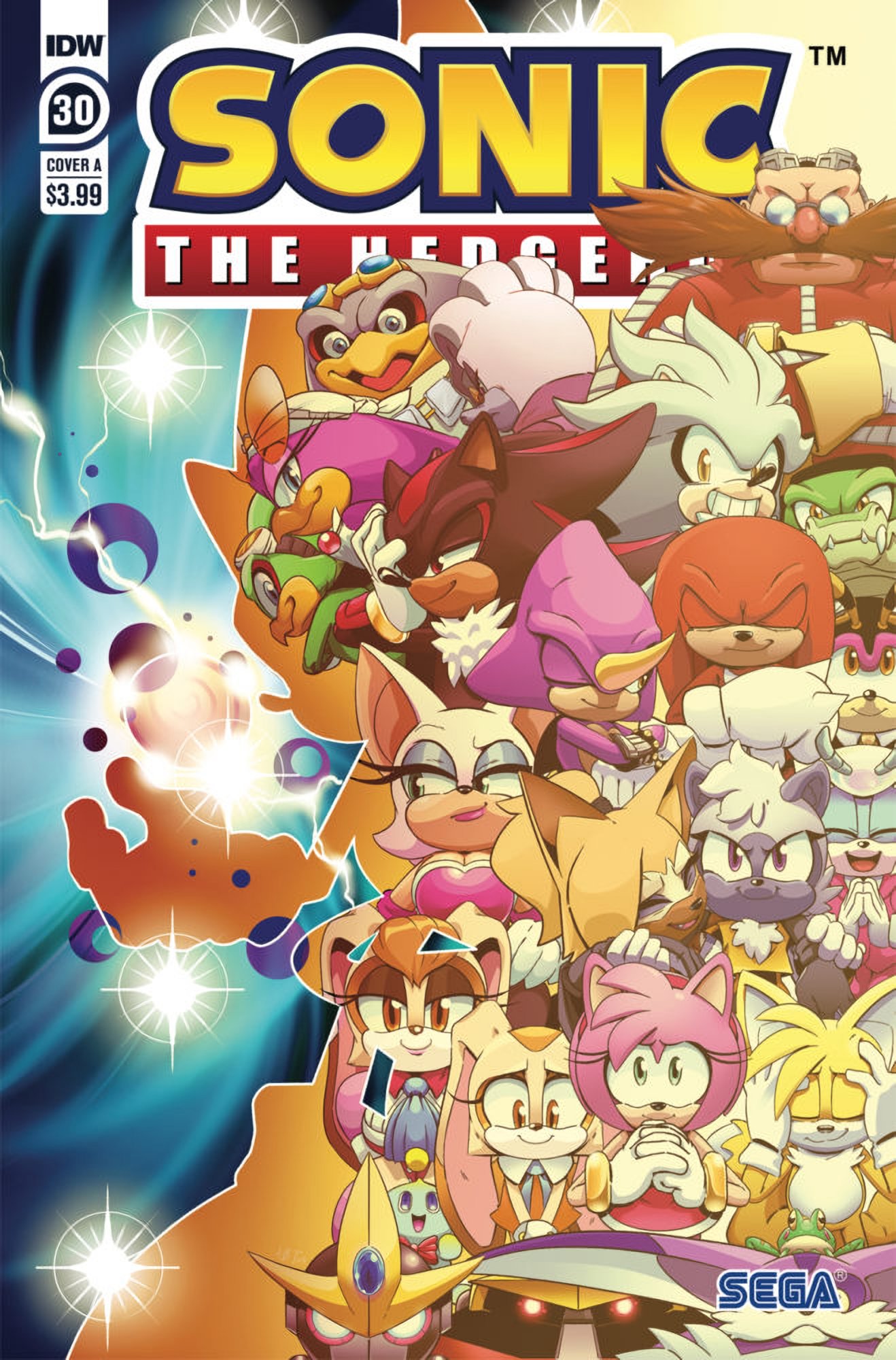 IDW Sonic Issue 30 covers Tails' Channel