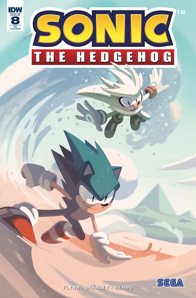 Super Comics: Sonic the Hedgehog (IDW) – #8 – The Reviewers Unite