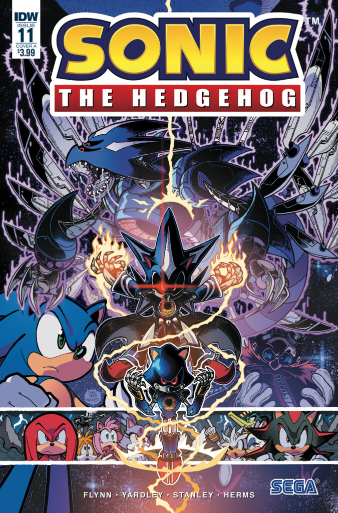 IDW Sonic Issue 10 covers - Tails' Channel