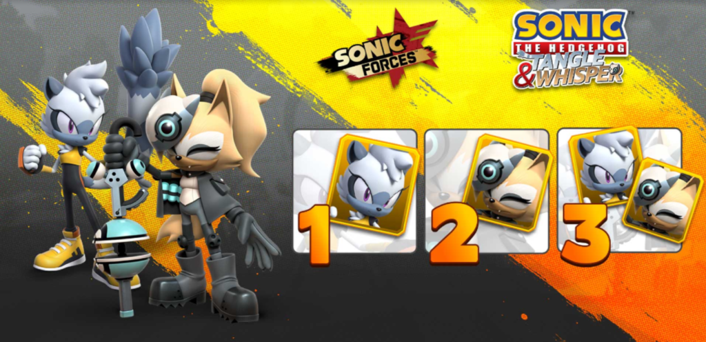 Tangle the Lemur and Whisper the Wolf to appear in Sonic Forces: Speed  Battle - Tails' Channel