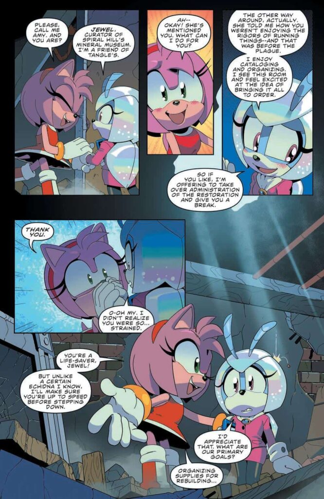 Sonic and Amy on The Duck : Sonic and Amy comic page 11