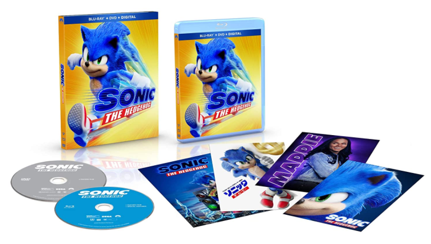 Listing for a Sonic Movie Collector's Edition found on