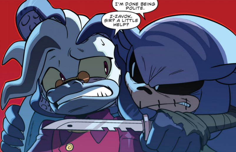 Inside The Pages: Sonic IDW Bad Guys #3