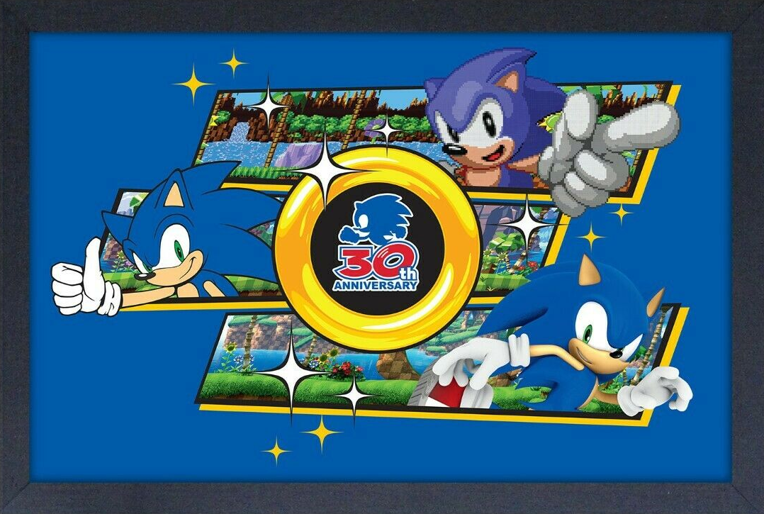 Posters for Sonic's 30th Anniversary discovered online - Tails' Channel