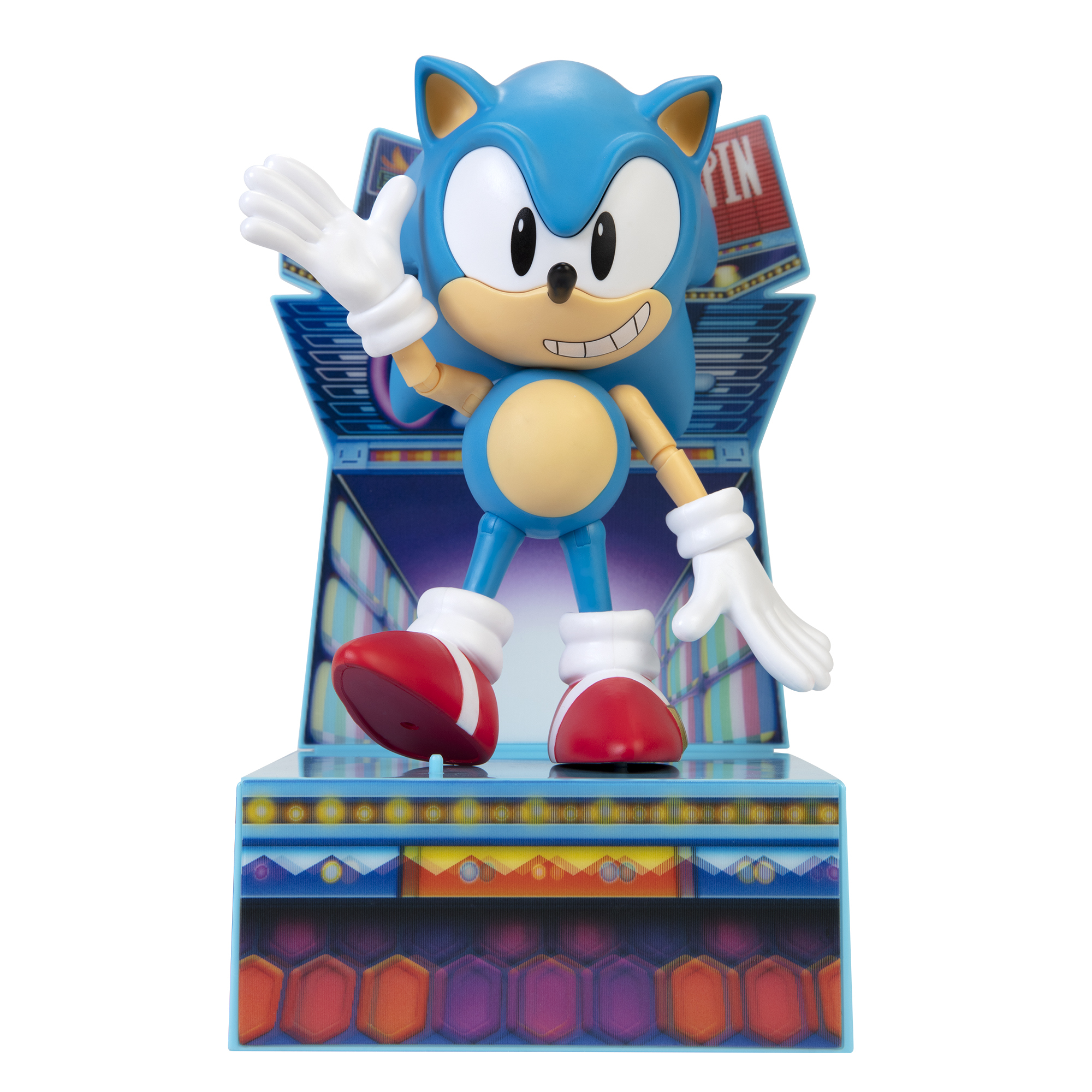 SONIC THE HEDGEHOG TOMY 3 ACTION FIGURE Knuckles Tails Movie Sonic READ