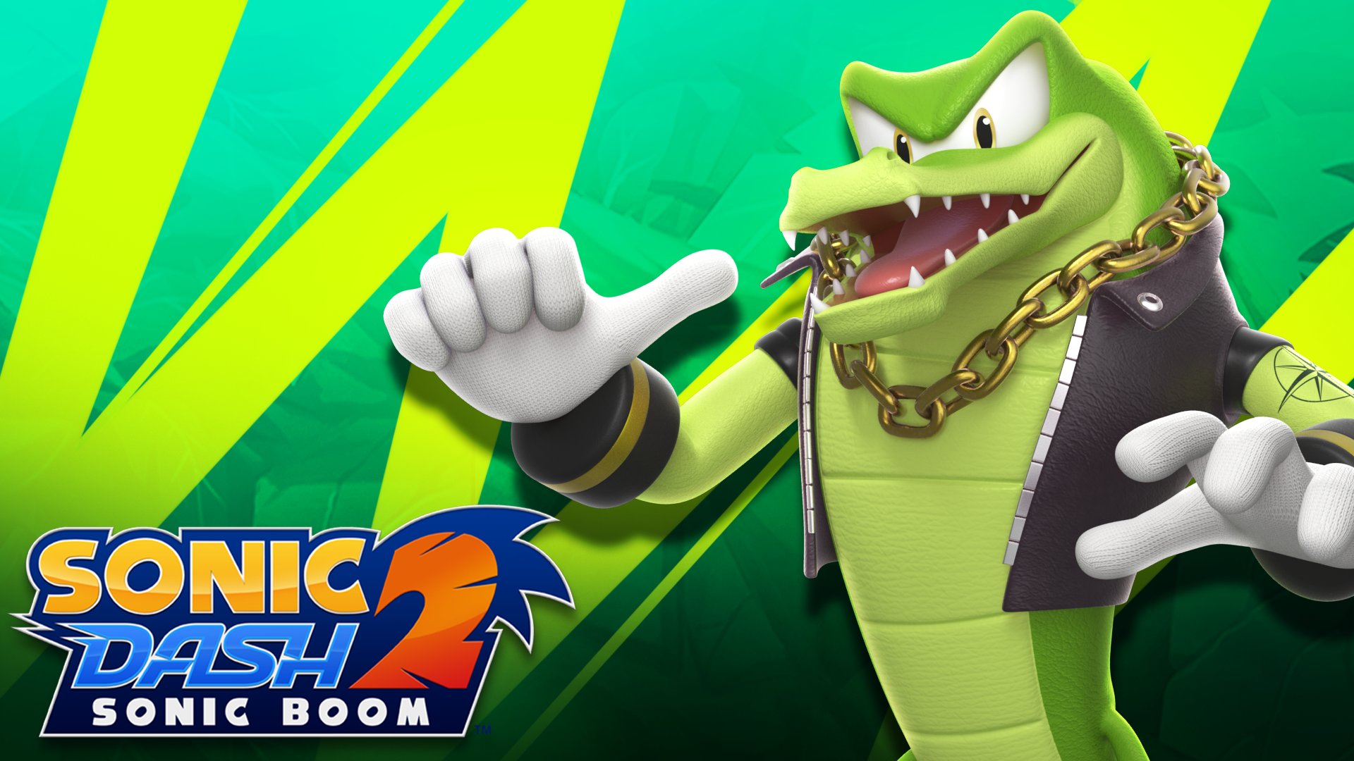 Vector The Crocodile Joins The Sonic Dash 2 Sonic Boom Roster Tails Channel - sonic dash roblox