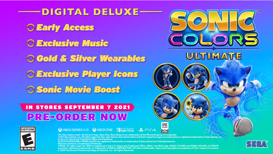 Sonic Colors: Ultimate Announced, Coming September 7 - GameSpot