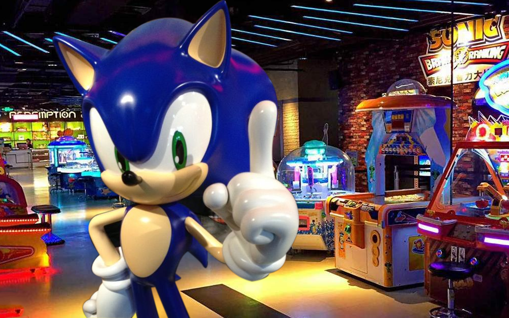 New Official Sonic Render From SEGA Amusements – SoaH City