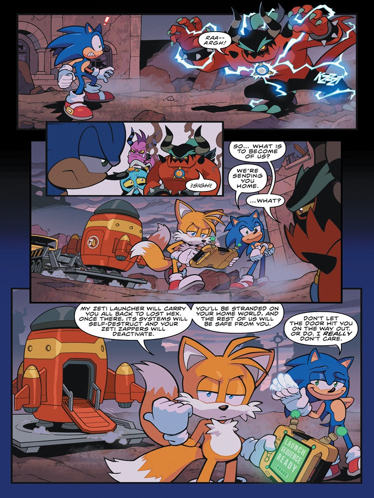 Solicitations for IDW Sonic the Hedgehog Issue 44 - Tails' Channel