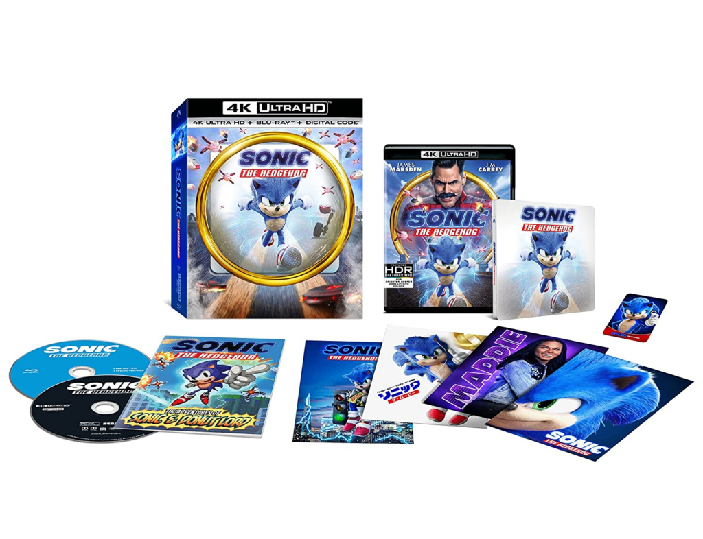 Sonic 2: La película - (Steelbook) (4K UHD + Blu-ray) (Sonic The Hedgehog 2)