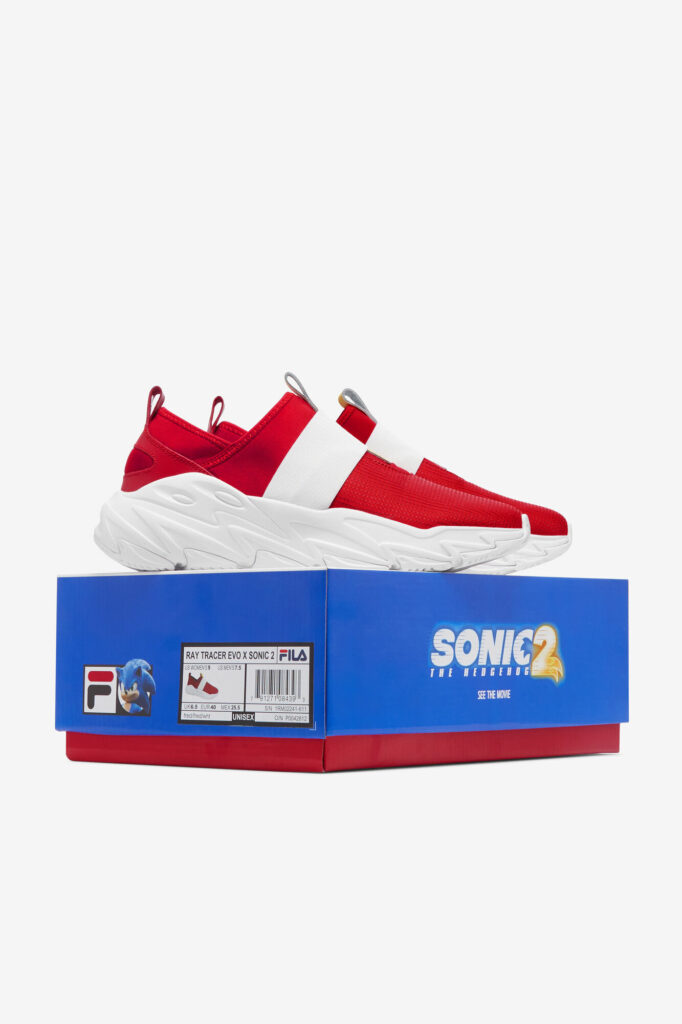 FILA launches new Sonic movie sneakers - Tails' Channel