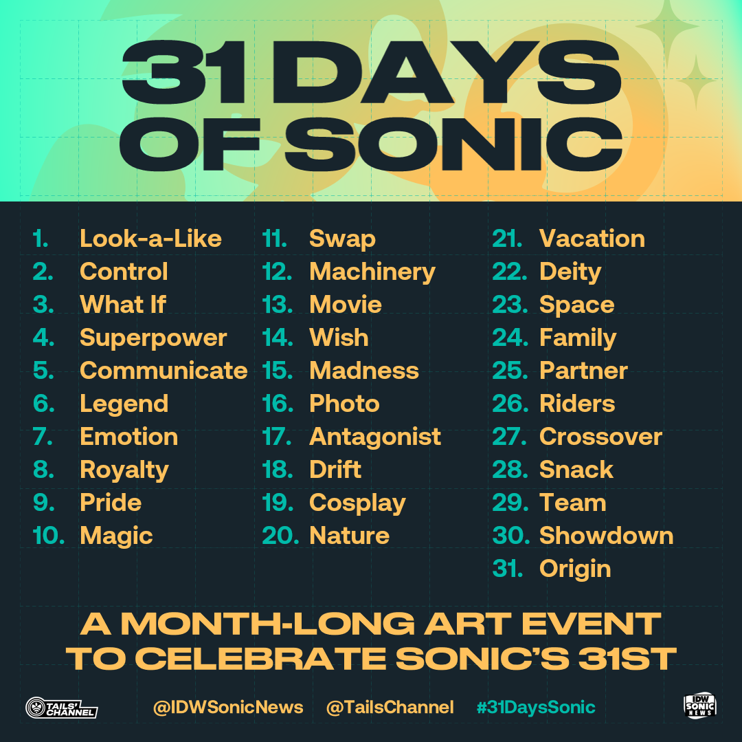 Salutations My Friends — 31 Days of Sonic Day 15