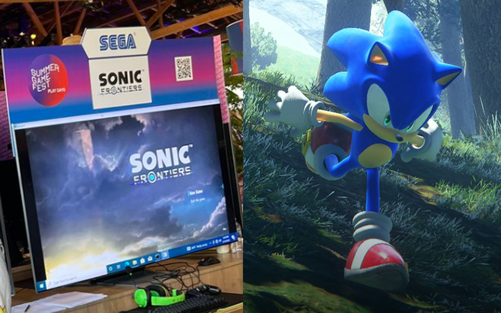 Sonic Frontiers images seemingly leaked from Summer Game Fest in-person  event - Tails' Channel