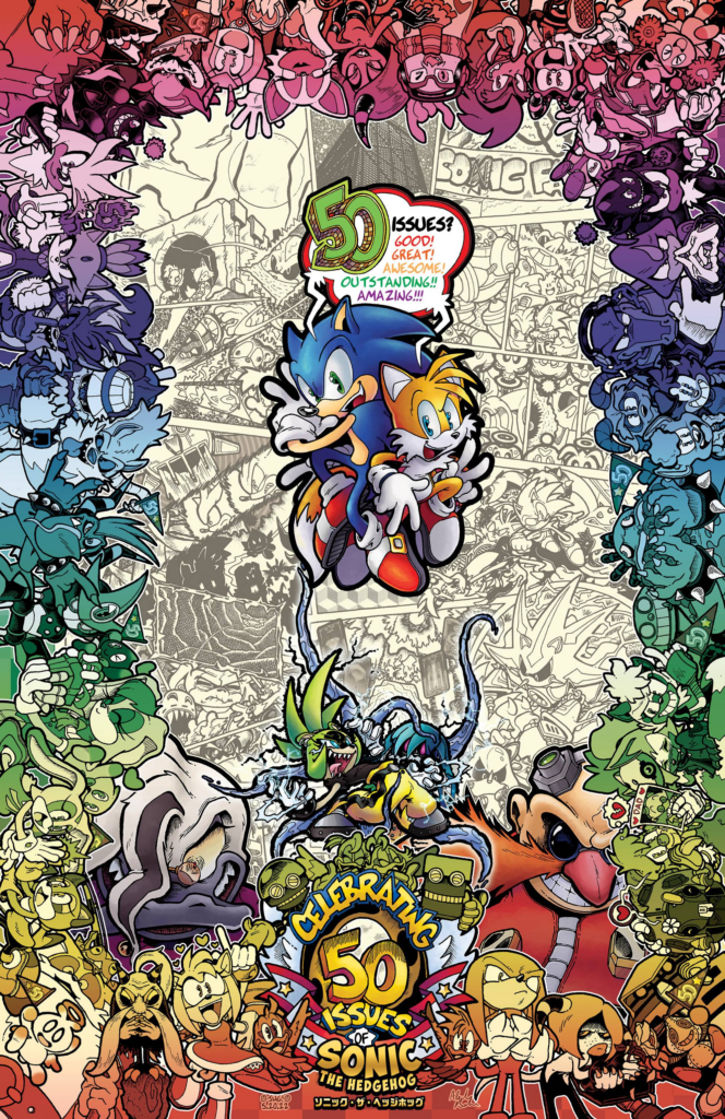 Hedgehogs Can't Swim: Sonic the Hedgehog (IDW): Issue 50