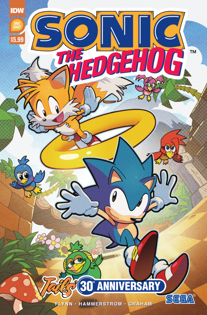 Tails 30th Anniversary Comic Ri Cover Reveal Sonic Comics Sonic