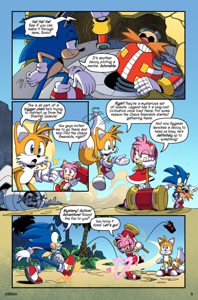 COMIC, Sonic Frontiers