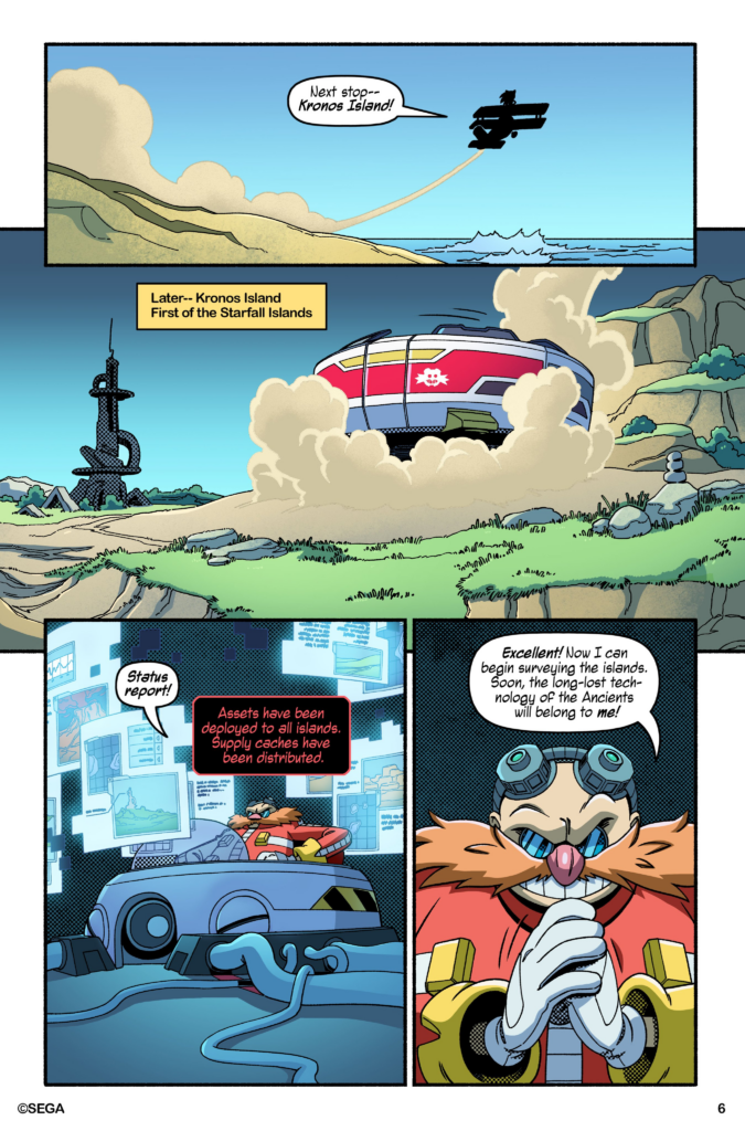 COMIC, Sonic Frontiers