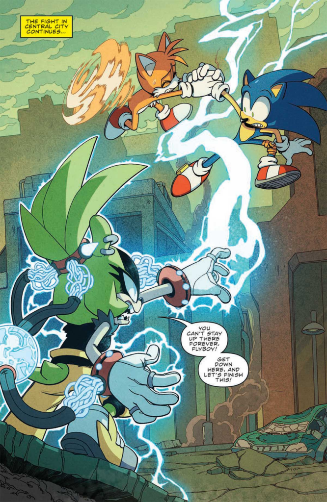 Sonic the Hedgehog (IDW): Hit the Pavement / Recap - TV Tropes
