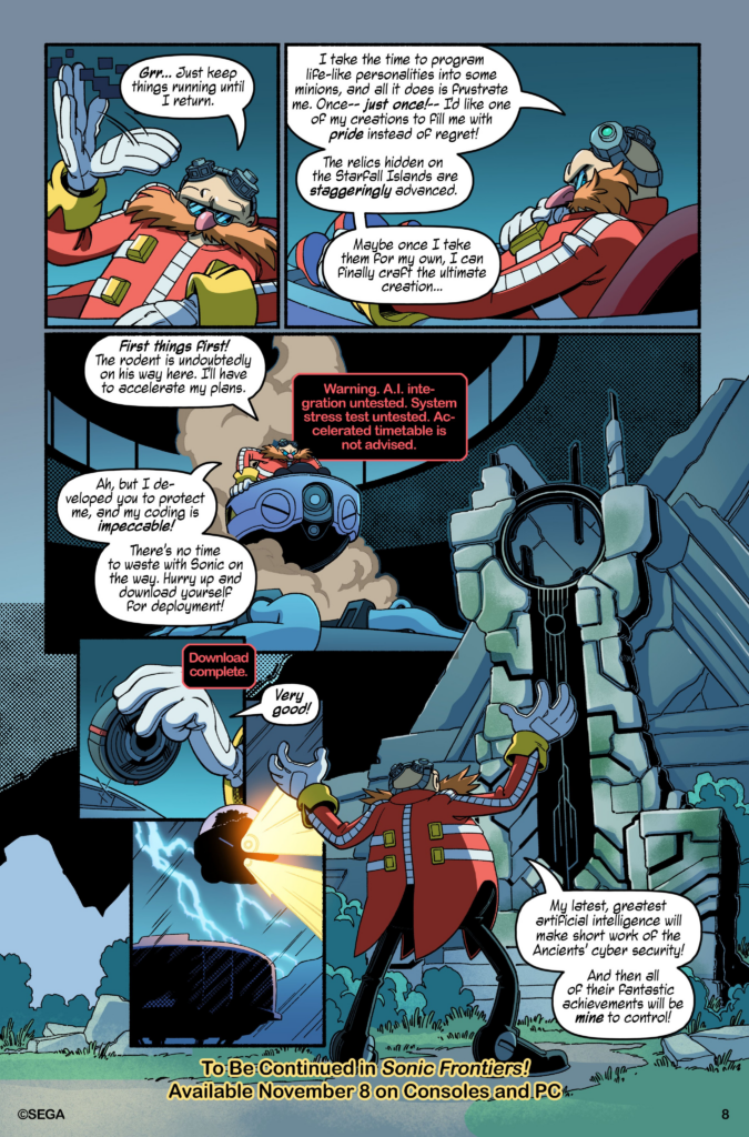 Sonic Frontiers: Convergence - Full comic - Tails' Channel