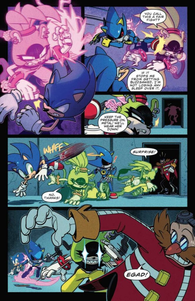 SONIC The HEDGEHOG #56 (1998) SUPER SONIC HYPER KNUCKLES Newsstand